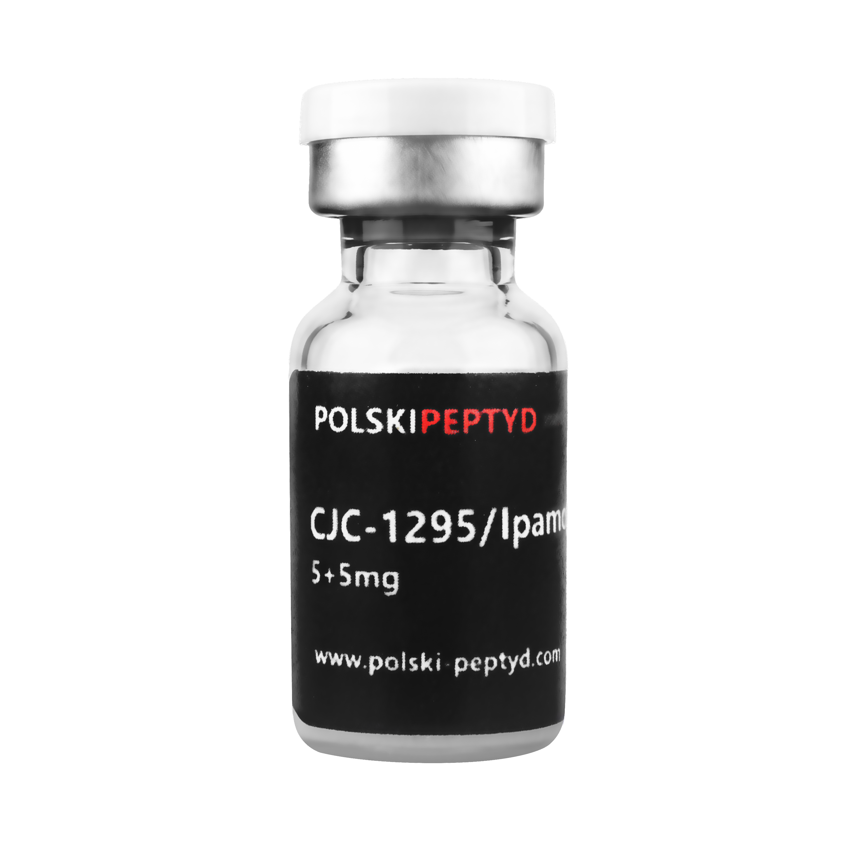 Fiolka przebadanego peptydu CJC-1295 (no DAC) / Ipamorelin 5 + 5mg o wysokiej jakości.