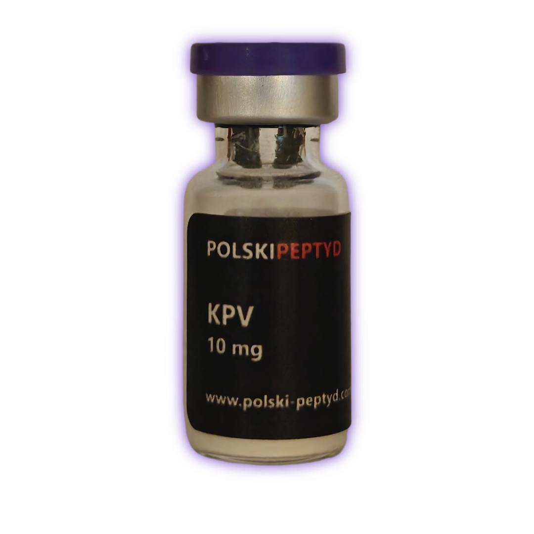 Główne zdjęcie przebadanego peptydu KPV 10mg o wysokiej jakości.