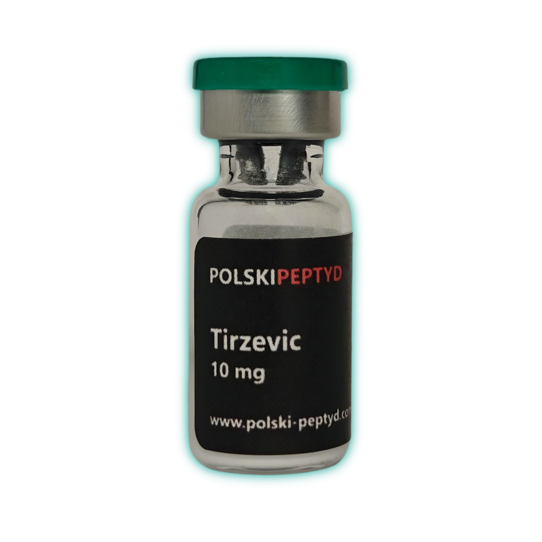 Główne zdjęcie przebadanego peptydu Tirzevic 10mg (GLP-1 + GIP) o wysokiej jakości.